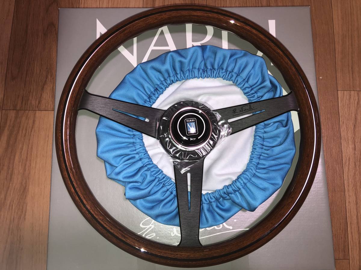 ☆ナルディ NARDI N122 クラッシック ウッド&ブラックスポーク 36cm