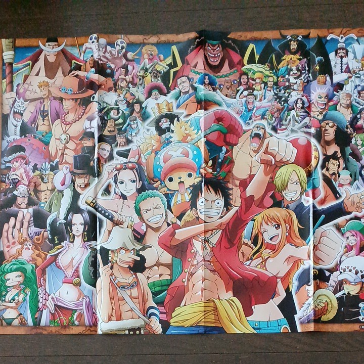 ワンピース 全世界50枚限定 メタリックポスター ONE PIECEポスター セブンイレブン限定品|Yahoo!フリマ(旧