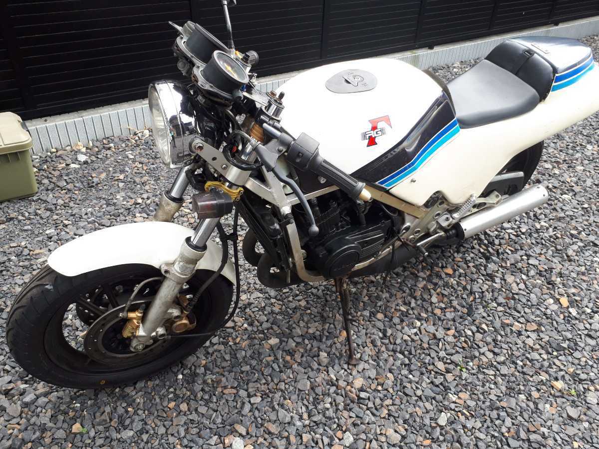 栃木県　自賠付　RG250Γ　実働　書付　希少　セレクトカウル　GJ21A　ガンマ　スズキ　初期　ベース_画像3