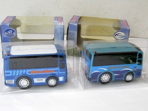 ★ Blue Bus/ブルーバス エルム観光 & おびうん観光 ★ ハイデッカータイプバス 2点まとめて_画像5