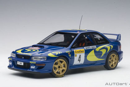 【SALE／87%OFF】 大人気 AUTO art 89791 1 18 スバル インプレッサ WRC 1997 #4 リアッティ ポンス モンテカルロ優勝 gnusolaris.org gnusolaris.org