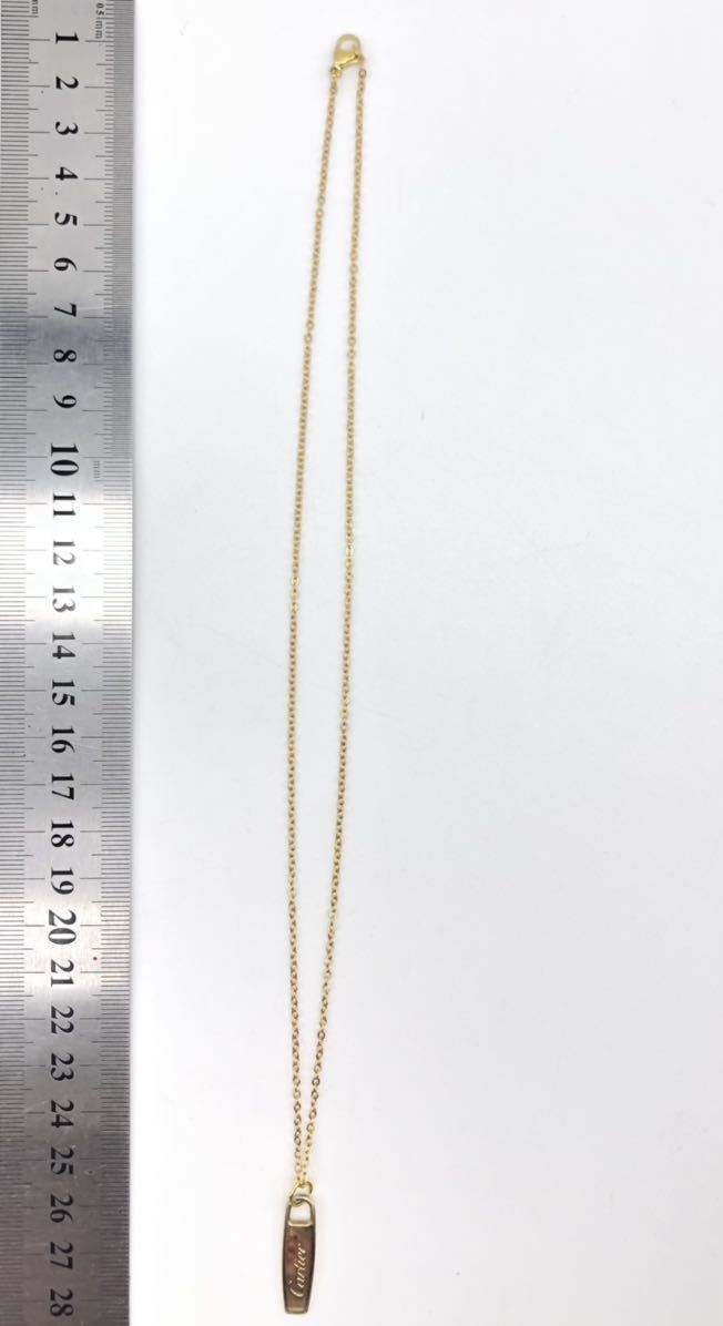 Cartier カルティエ ブランド ゴールド ネックレス 小物 お洒落 メンズ