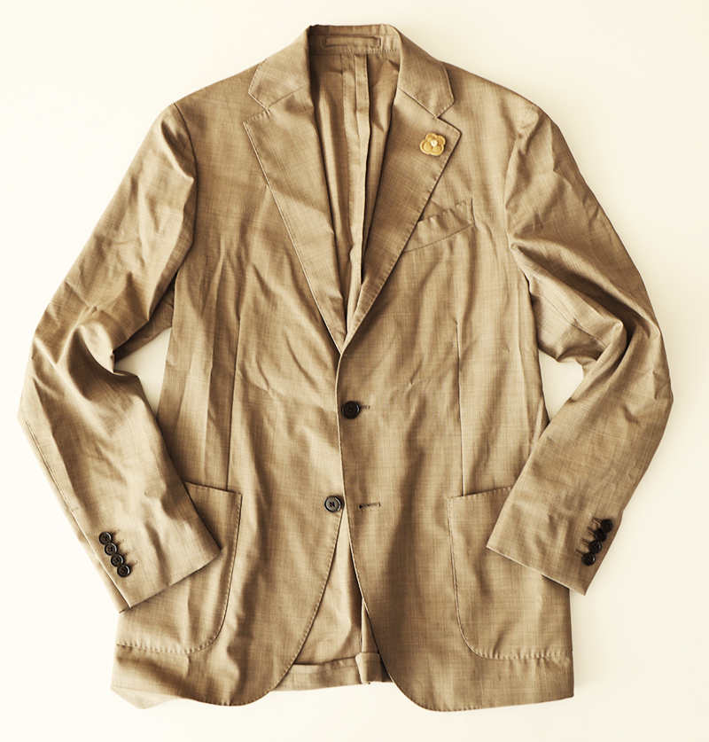 LARDINI ラルディーニ ストレッチ パッカブル セットアップ シングル3B