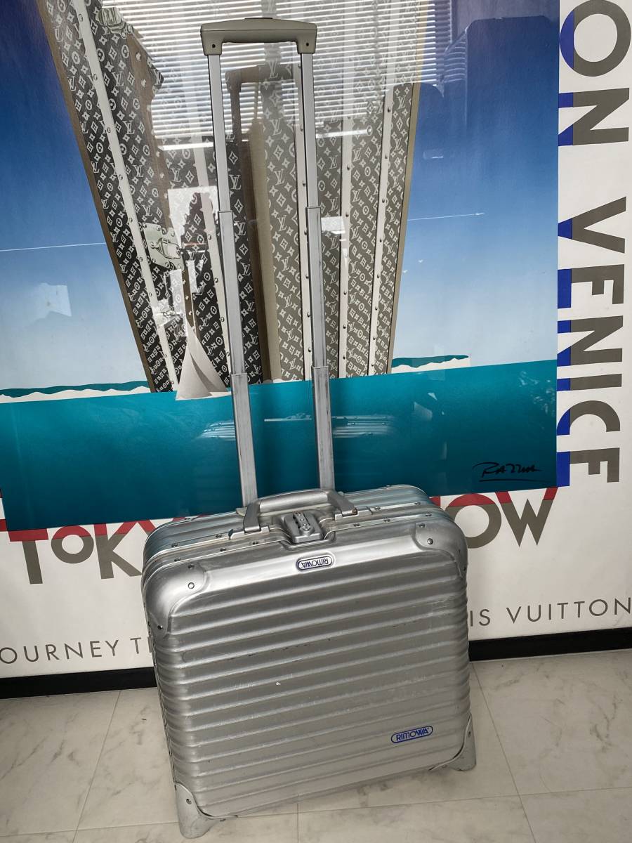 3年保証』 激レア リモワ スーツケース RIMOWA トパーズキッズトロリー