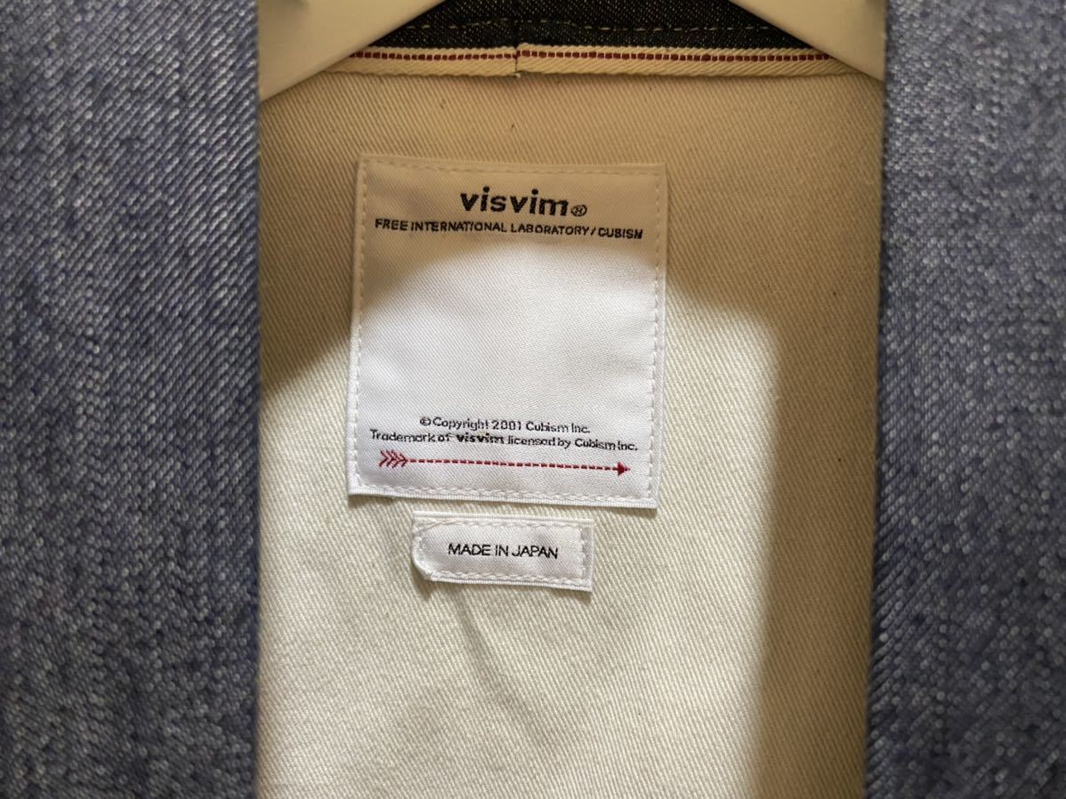 visvim 21SS デニムハッピジャケット サイズ3 美品-