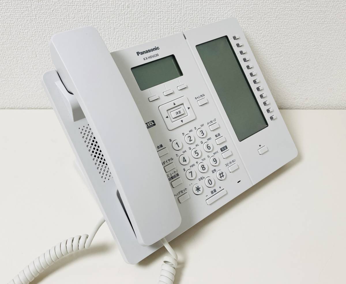通販 公式 - パナソニック IP電話機 電子ラベルモデル (白色) KX