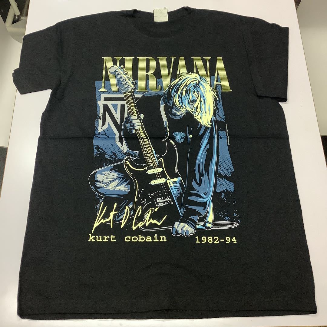 ヤフオク! - SR9C1. バンドTシャツ XLサイズ NIRVANA