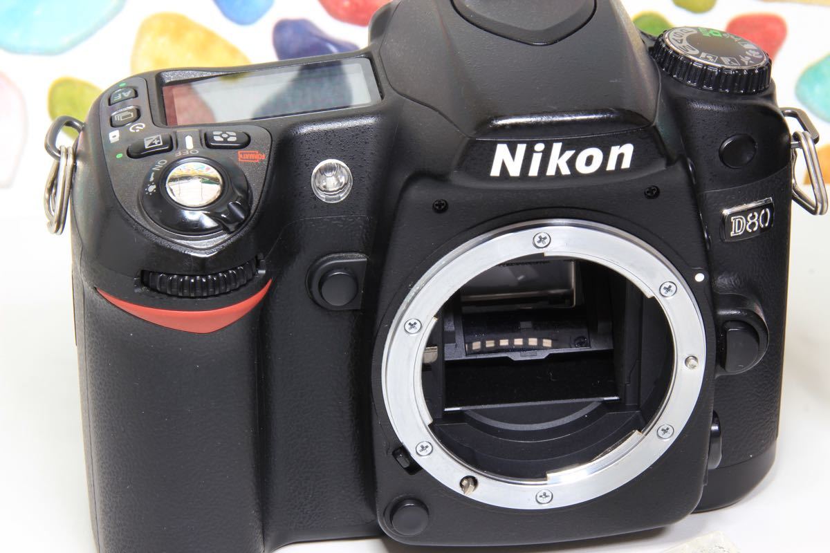 ◇Nikon ニコン D80 ☆手ぶれ補正 ☆Wi-Fi ☆一眼レフ選びに迷ったら