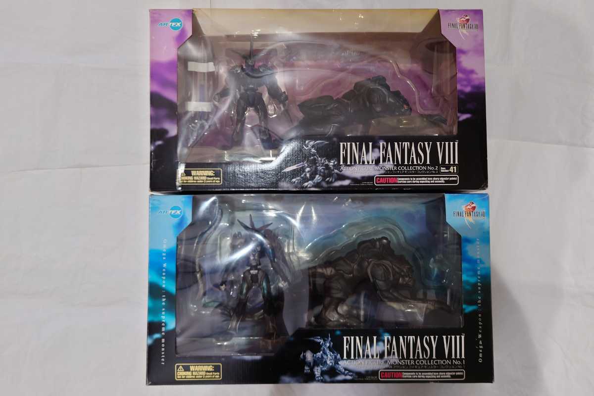  бесплатная доставка ARTFX Final Fantasy VIII monster collection Omega wepon arte mawepon