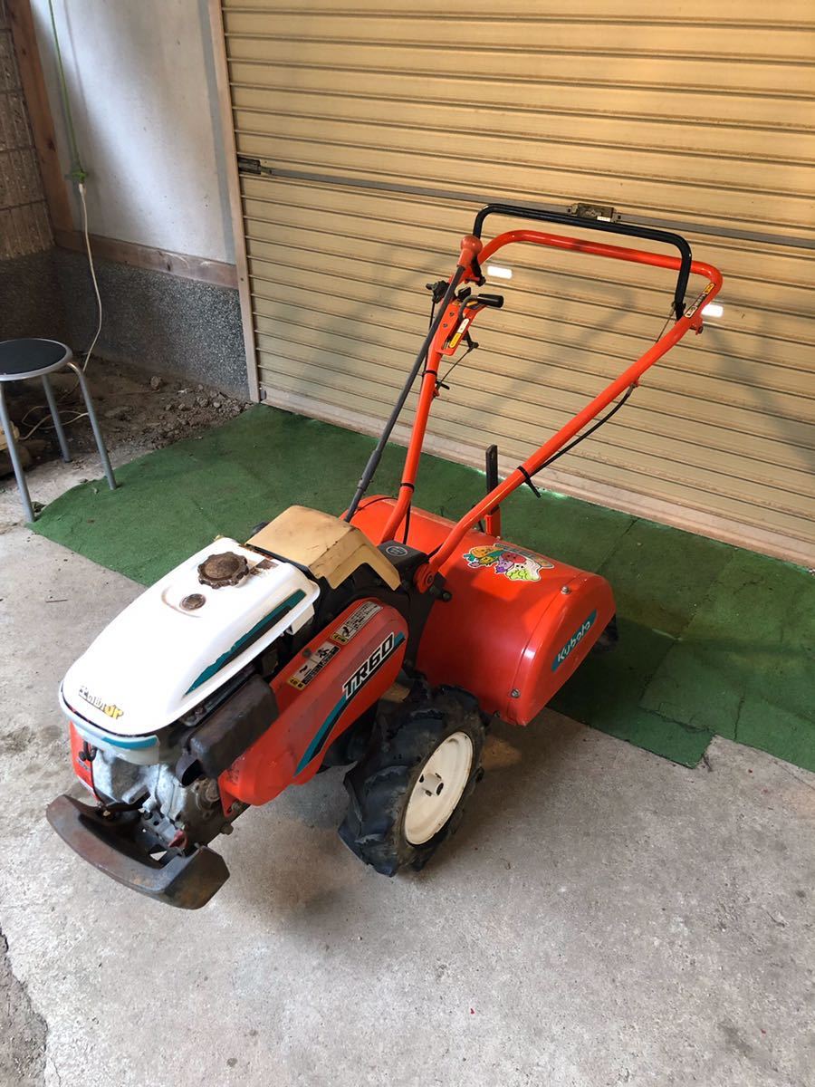 ☆ クボタ TR60 土の助Jr 家庭菜園 耕うん機 キャブOH 動作確認済み ☆ クボタ TR60 土の助Jr 家庭菜園 耕うん機 キャブOH 動作確認済み