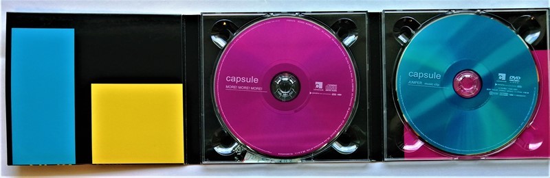 中古CD＋DVD　CAPSULE『 MORE!MORE!MORE! 』 品番：YCCC-10012/B / デジパック仕様_画像2