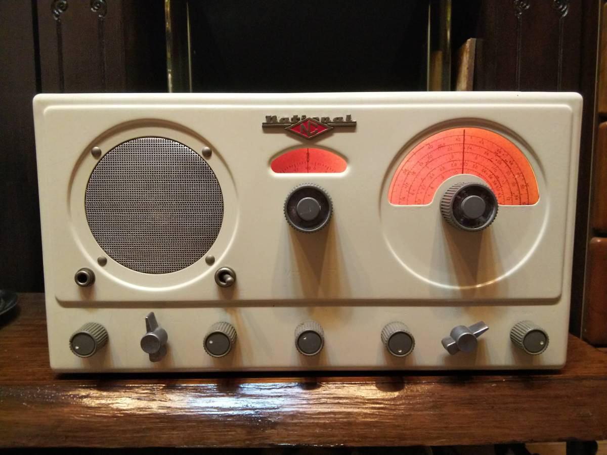 米国ナショナル National RADIO Co., INC. NC-57 9球5バンド受信 米国ナショナル National RADIO Co., INC. NC-57 9球5バンド受信