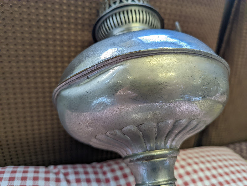 アメリカ製 rayo 石油ランプ テーブルランプ アンティーク 灯油ランプ ケロシンランプ　②　おしゃれキャンプ_画像7