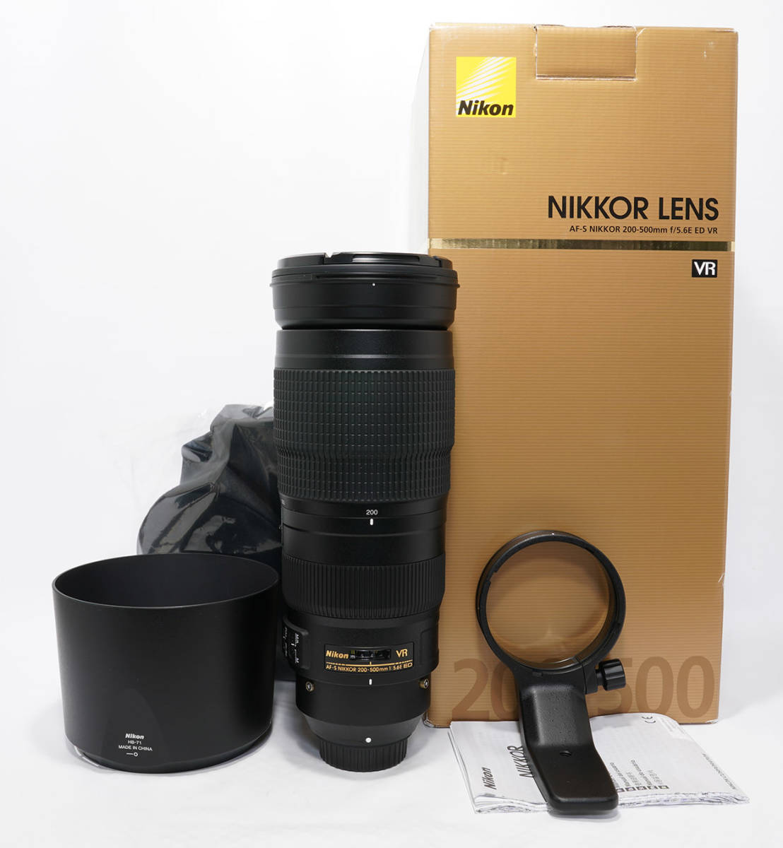 3%OFFクーポン利用でポイント最大8倍相当 美品 AF-S NIKKOR 200-500mm