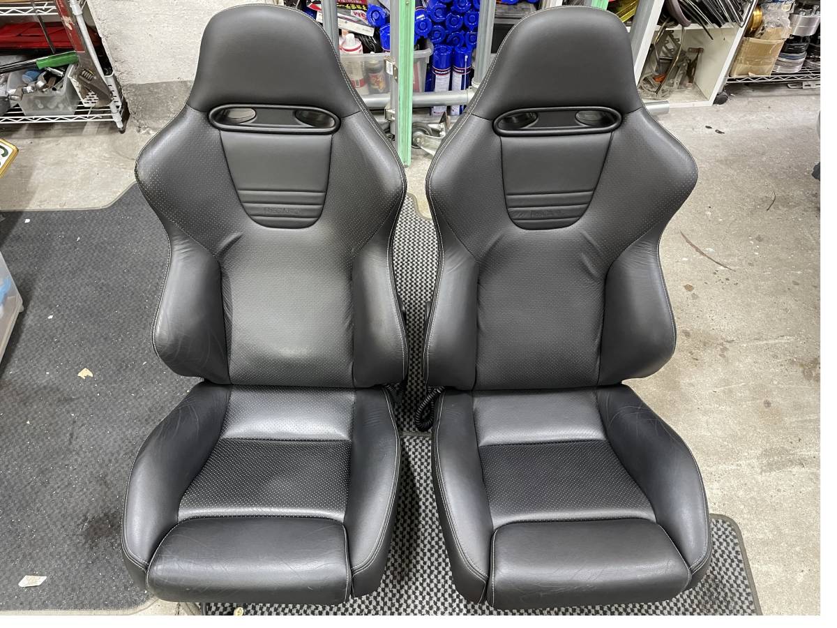 レカロ 電動 SPORT-JC SP-JC ヒーター 2脚セット レザー RECARO_画像1