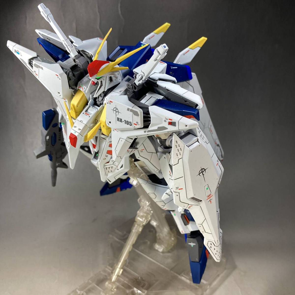 HGUC 1/144 クスィーガンダム　改修塗装済完成品 ハサウェイ_画像7