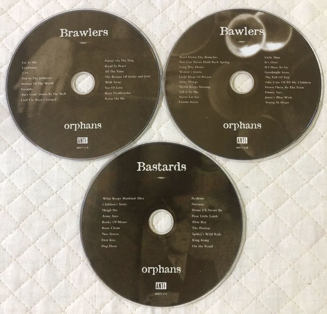 3CD！Tom Waits/ トム・ウェイツ/ Orphans/ オーファンズ
