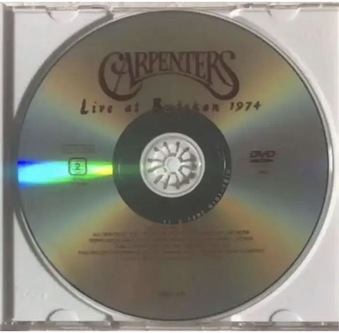 国内盤DVD！帯付き！CARPENTERS/ Live at Budokan 1974_画像4