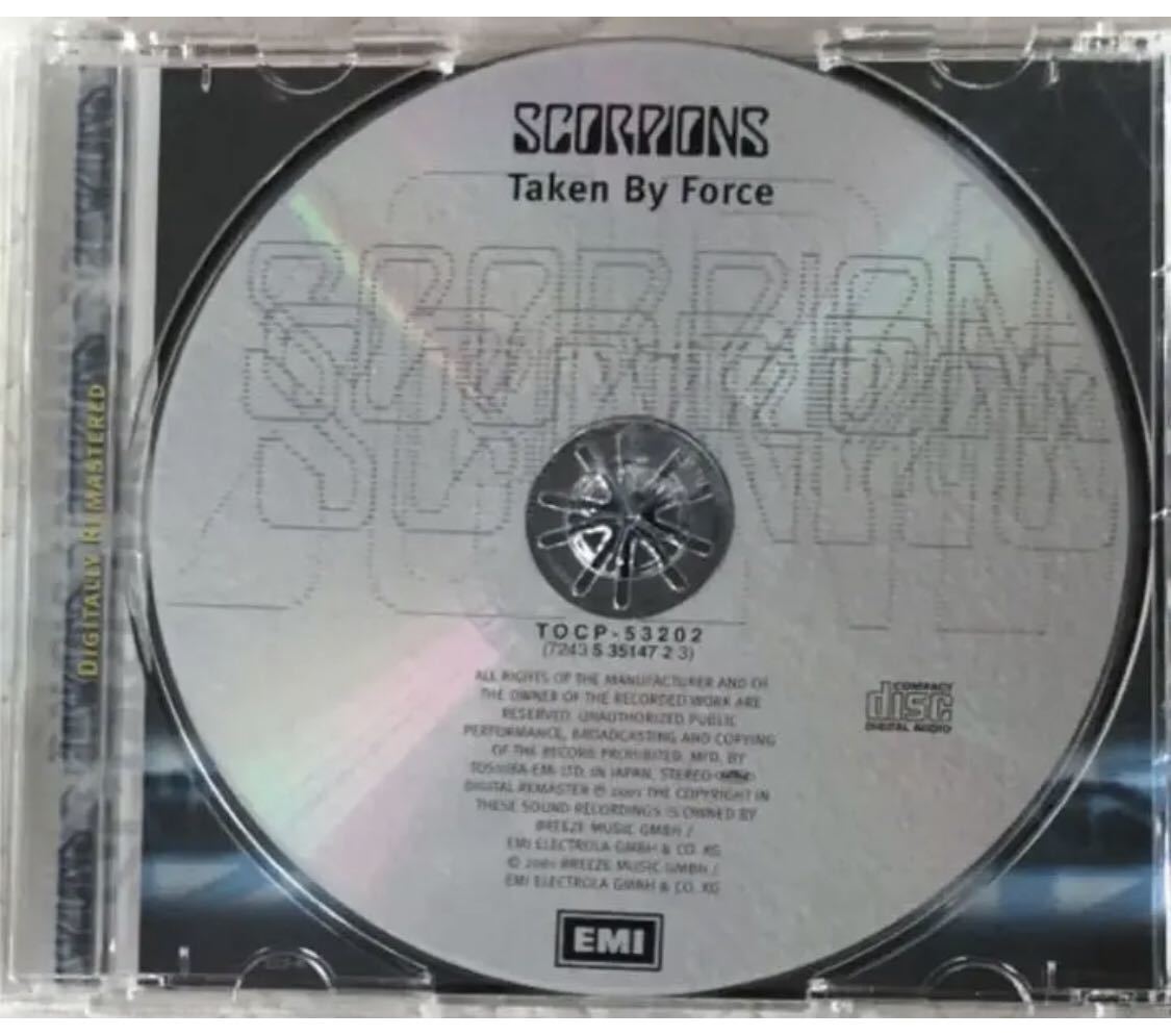 リマスター！国内盤！Scorpions/ スコーピオンズ/ Taken By Force/暴虐の蠍団_画像5