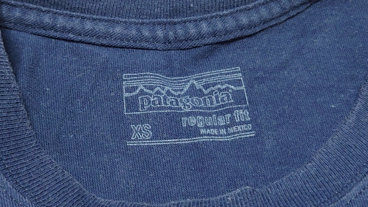 patagonia  パタゴニア コットン P6 ロゴプリント Tシャツ 