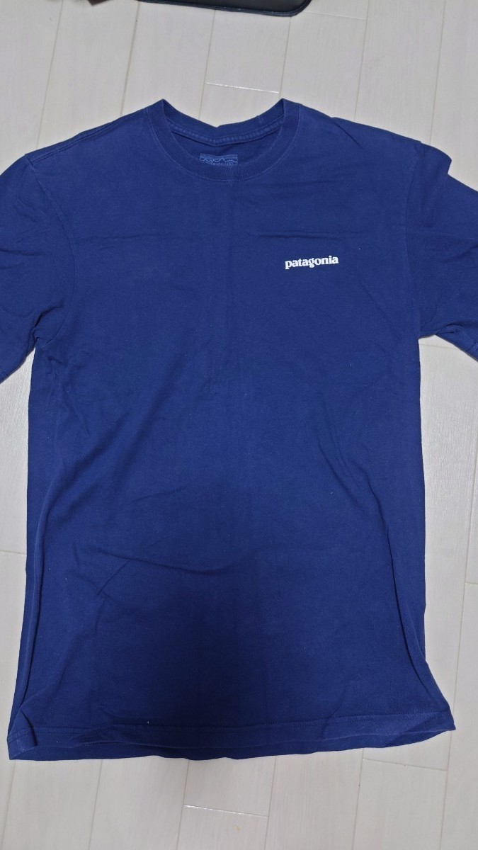 patagonia  パタゴニア コットン P6 ロゴプリント Tシャツ 