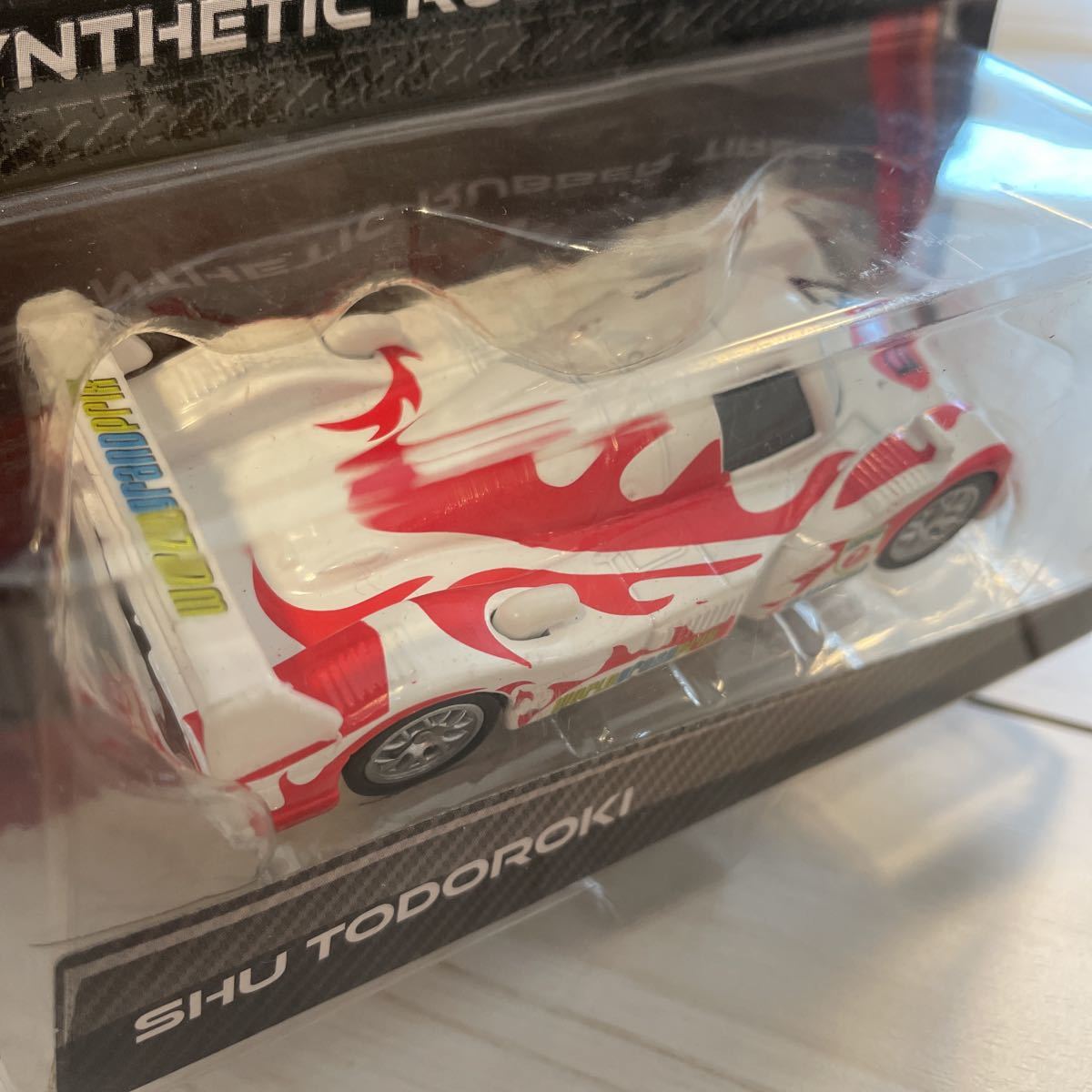 マテル カーズ シュウ トドロキ　SHU TODOROKI ディズニー キャラクターカー　ミニカー MATTEL CARS WGP 日本　ラバータイヤ　ゴム_画像4