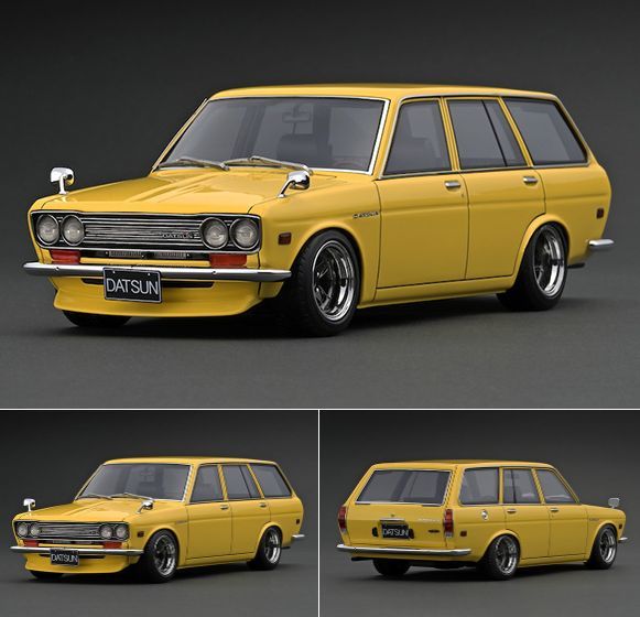 ゆったり柔らか イグニッションモデル 1/18 ダットサン ブルーバード