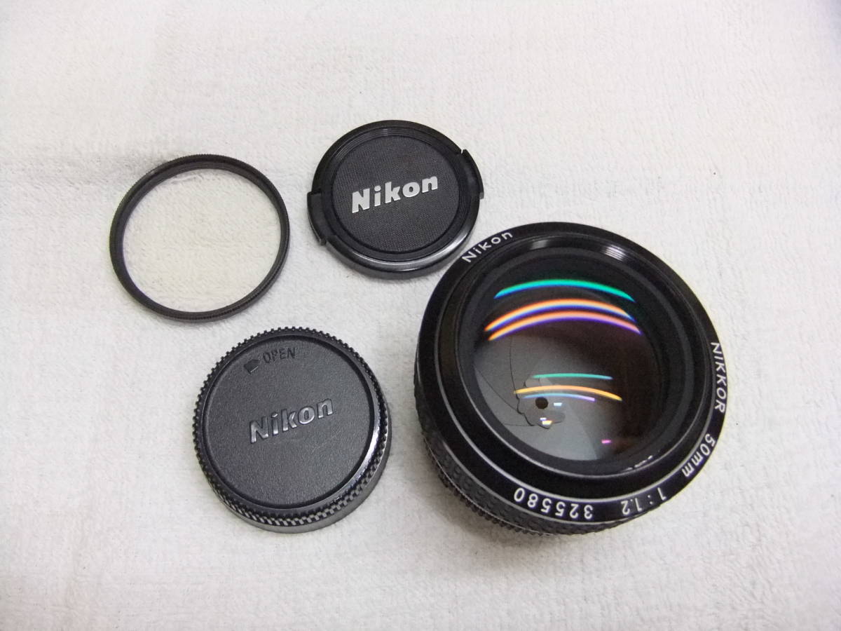 レア美品、ニコン大口径単焦点レンズ Nikkor 50mm F1.2 www.eva.gov.co