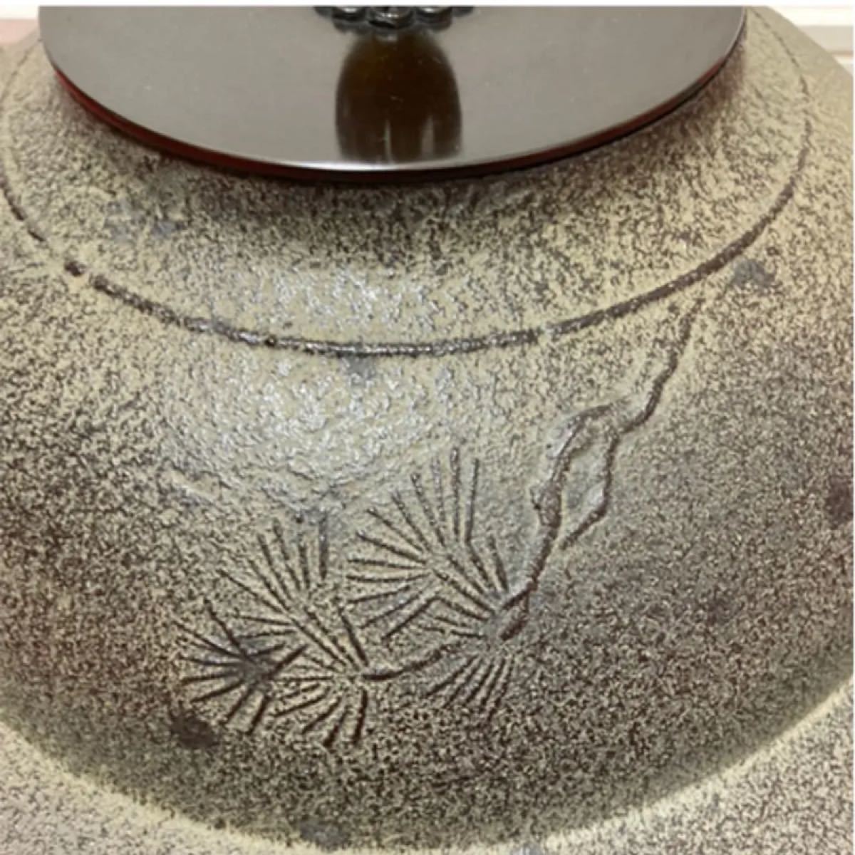 人気店舗 茶道具 透木釜老松地紋 namaste-restoran.ee