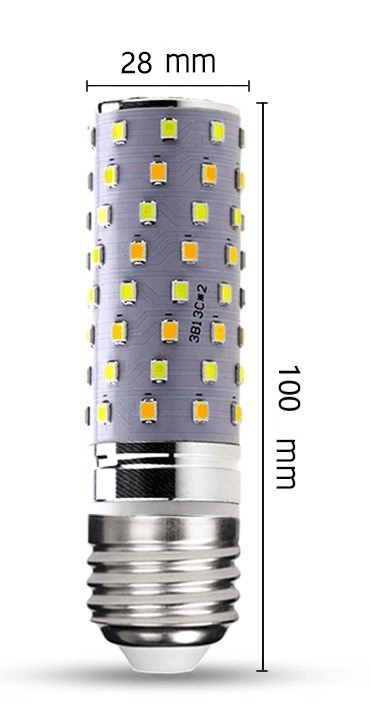 G形LED 1600lm超 120w相当 温白色3000K～3500K 16w e26 AC85-265v_画像1