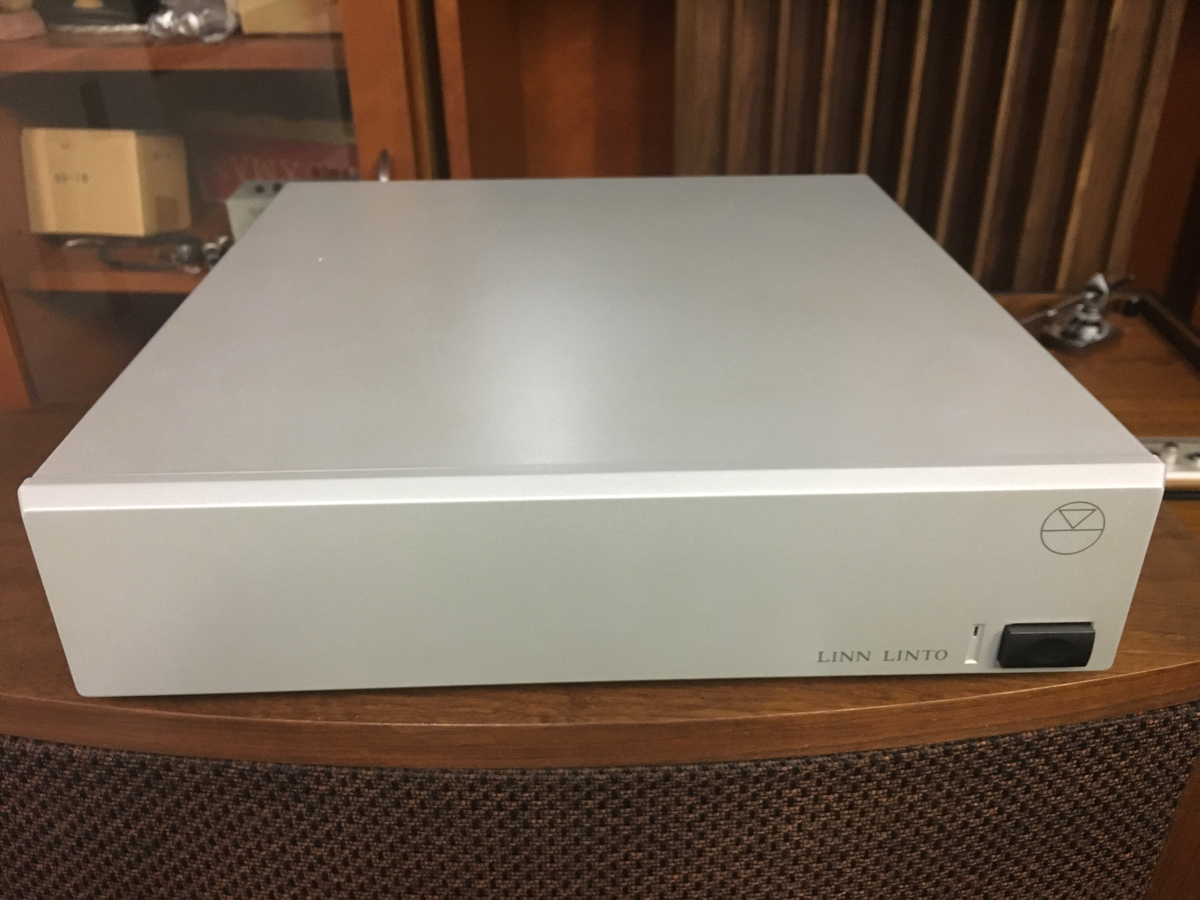 LINN LINTO Lynn MC exclusive use high gain type LINN LP12 sale 25 anniversary . memory do departure table was done super height performance phono equalizer silver body rare!