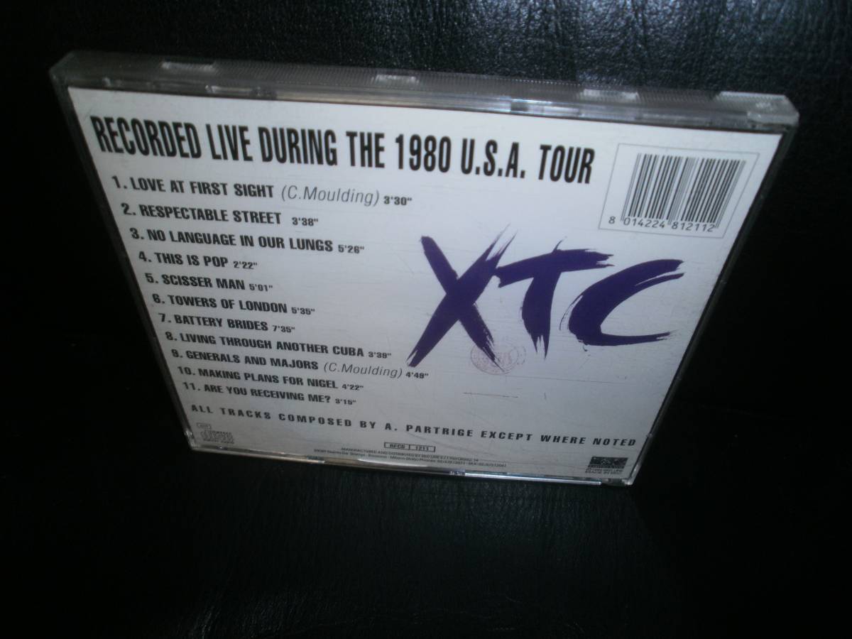 XTC/USA 1980 CD live_画像2