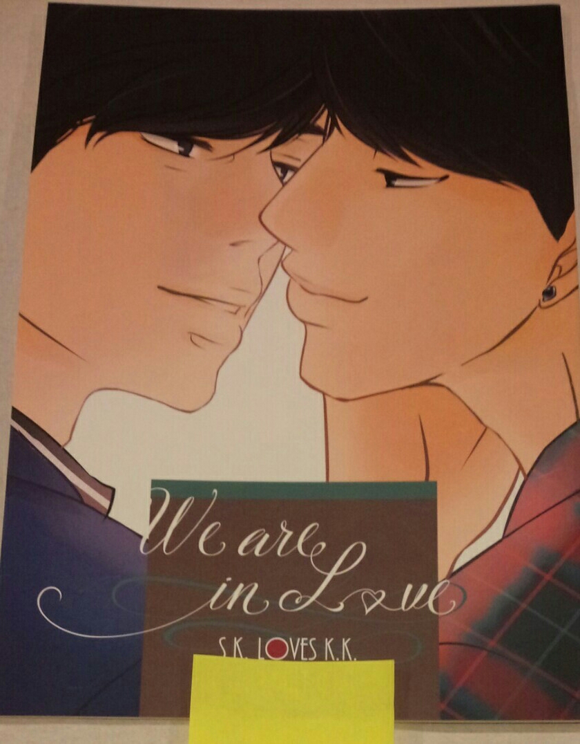 ★NEWS同人誌【小山受】シゲコヤ/加藤×小山★teamStripe/We are in Love2016/2/7_画像1