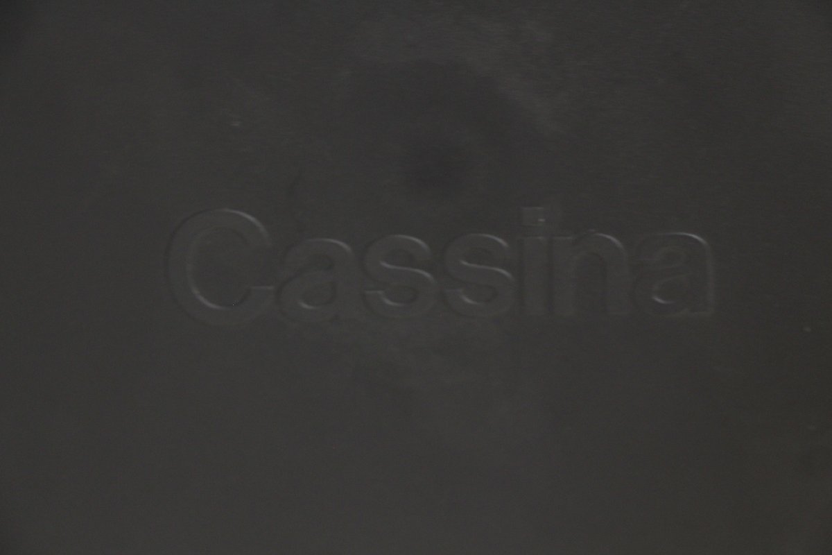 ☆展示極美品☆Cassina カッシーナ アームチェア 413 CAB キャブ マリオ ベリーニ ブルー 36万_画像10