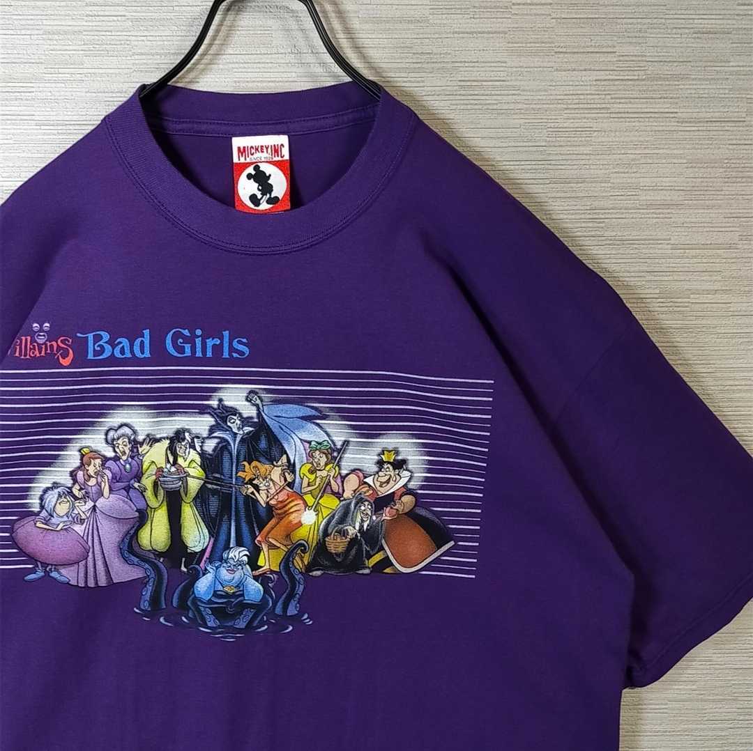 Disney 2XL バッドガールズ ヴィランズ Bad Girls Tシャツ ディズニー