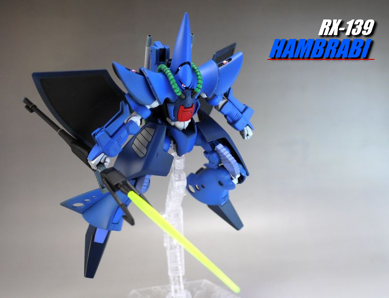 HGUC RX-139 ハンブラビ 塗装済完成品-