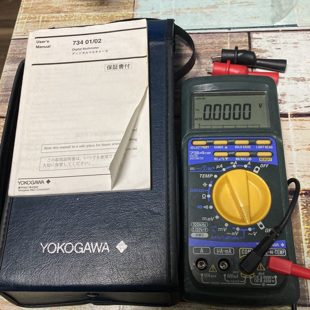 Yahoo!オークション - 横河計測 デジタルマルチメータ 73402 Yahoo!オークション - 横河計測 デジタルマルチメータ 73402