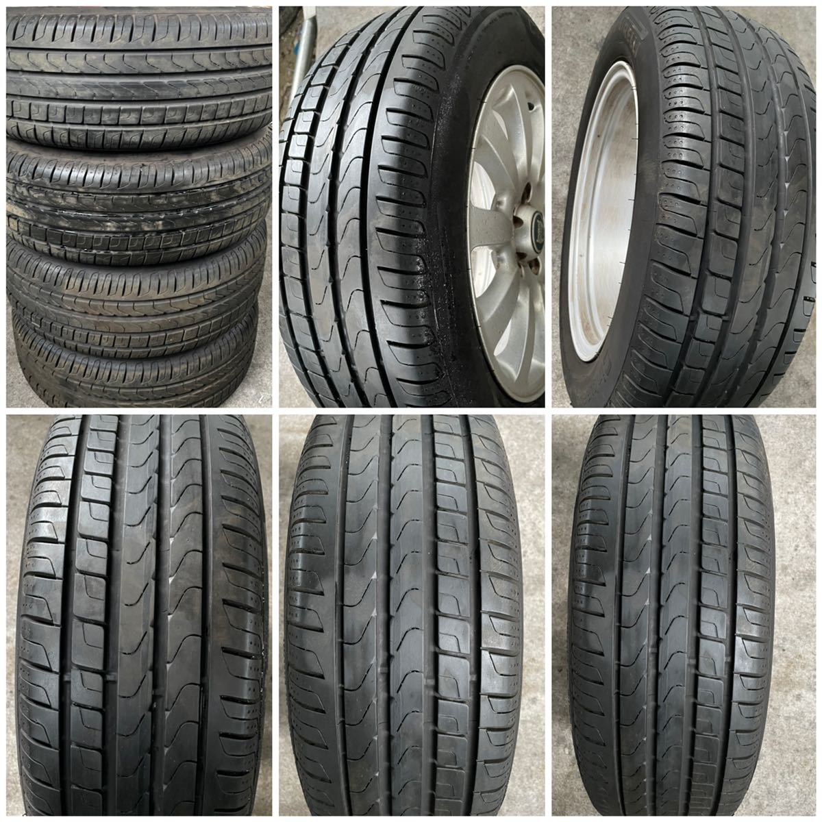バリ溝。JAGUAR ジャガー Xタイプ 純正16インチ×6.5J+52.5 | www