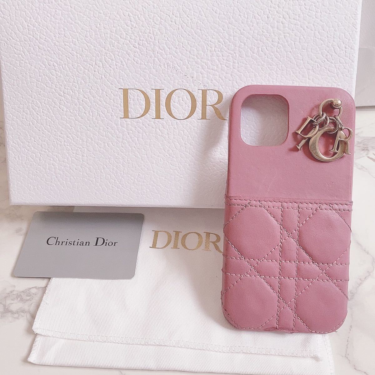 特価正規品  ディオール 日本限定 激安 激レア ピンク iPhoneケース Dior モバイルケース/カバー