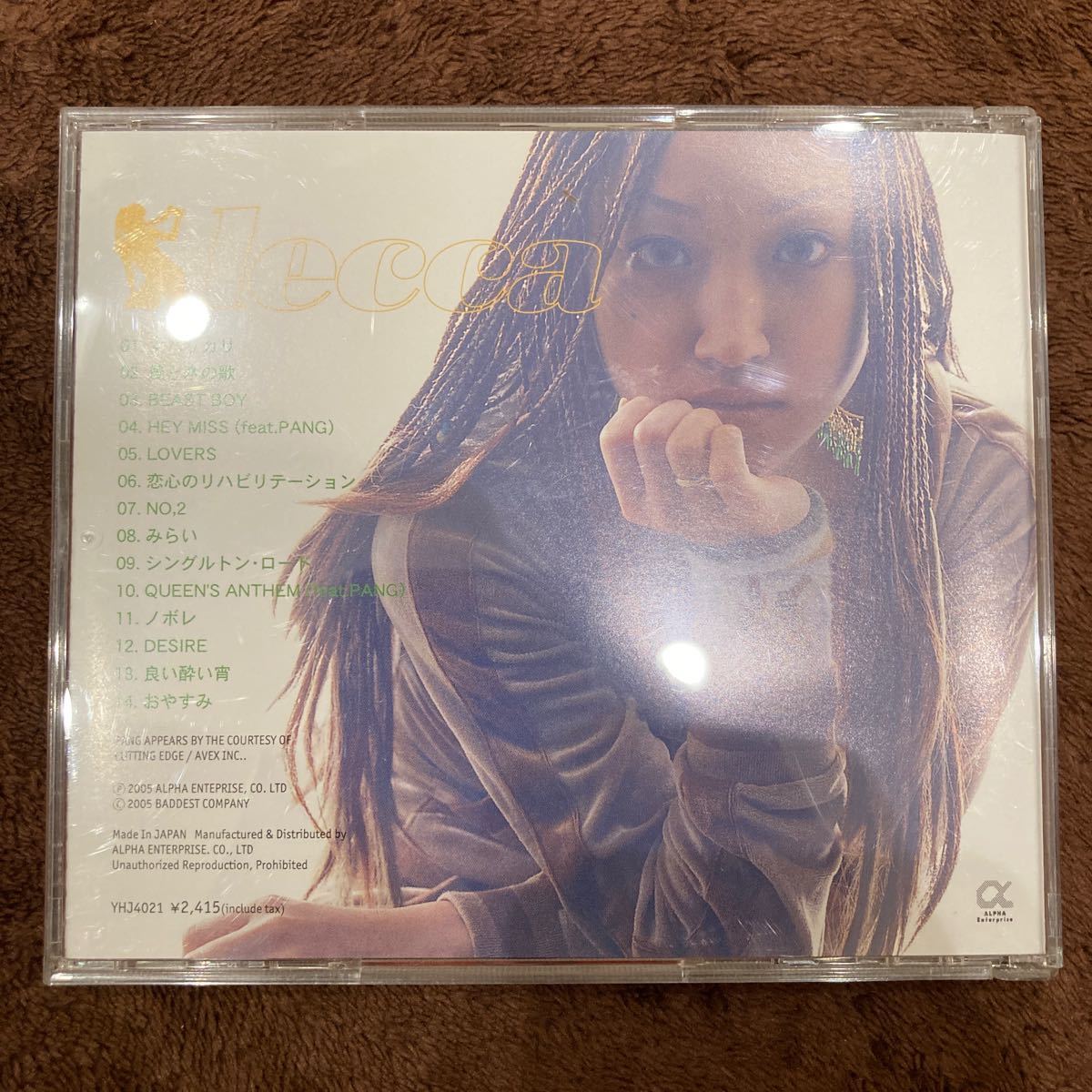 lecca アルバム　シングル　CD