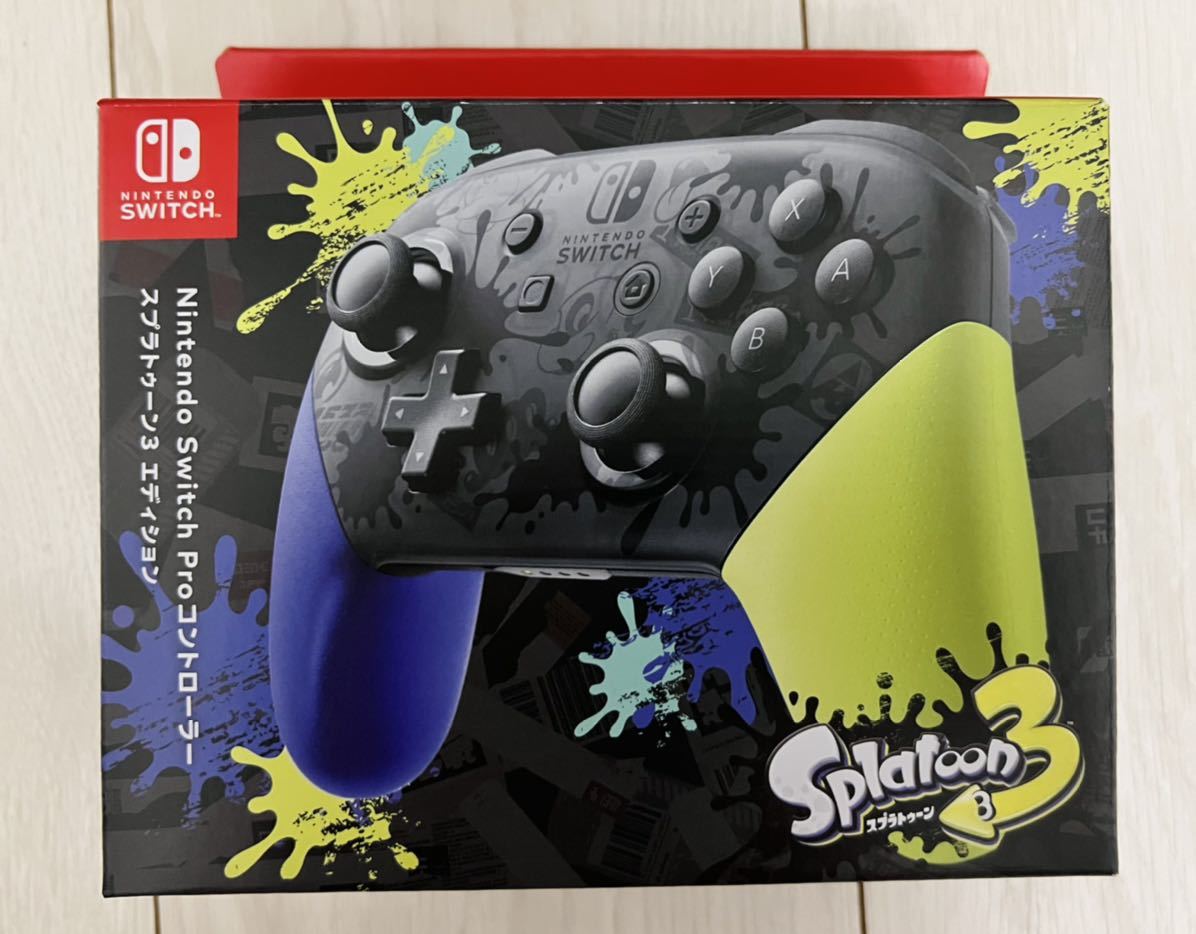 新品未開封 Nintendo Switch Proコントローラー スプラトゥーン3