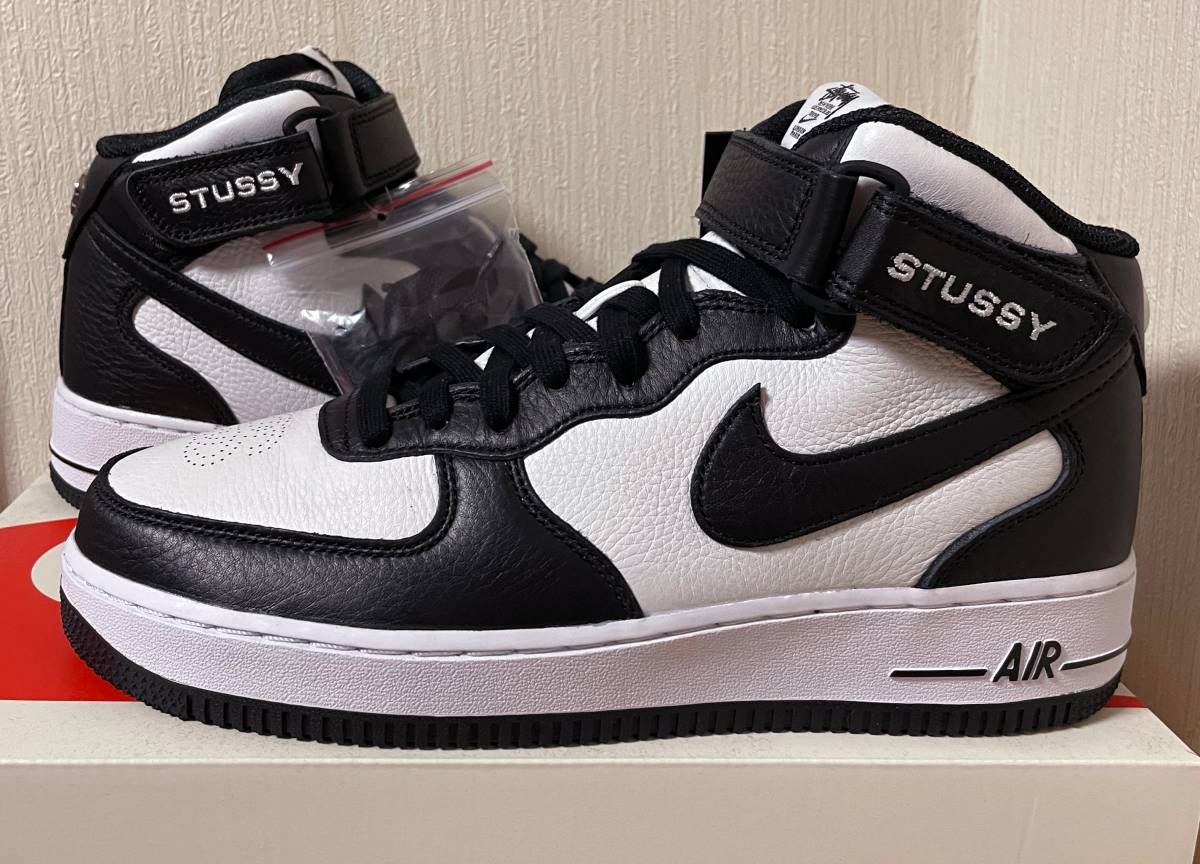 Yahoo!オークション - 新品 STUSSY AIR FORCE 1 '07 MID SP 27cm Yahoo!オークション - 新品 STUSSY AIR FORCE 1 '07 MID SP 27cm