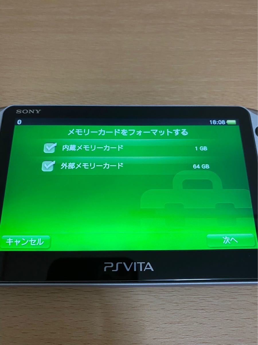 PS Vita SONY純正　美品　メモリーカード　64GB