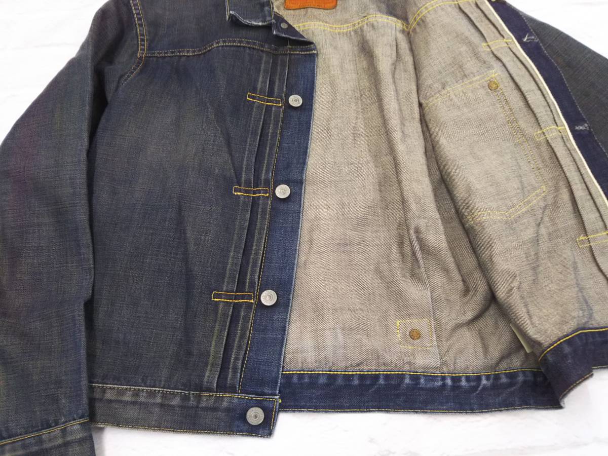 LEVI'S リーバイス 506XX Gジャン デニム ジャケット Lot70506 日本製 サイズ40 インディゴ 店舗受取可 ストア通販 Levi’s リーバイス 506xx デニムジャケット Gジャン サイズ40 Gジャン/デニムジャケット