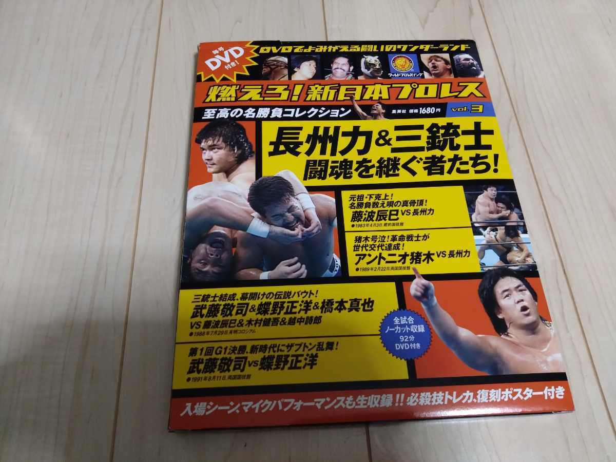 雑誌) 付録付) 燃えろ!新日本プロレス 3 的详细信息 | One Map by