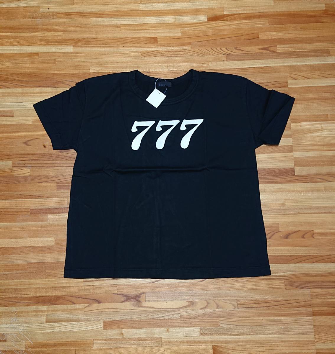 R.A.D ドラマGTO 反町隆史着用 777Tシャツ スリーセブン BLACK フリーサイズ 新品未使用 激レア
