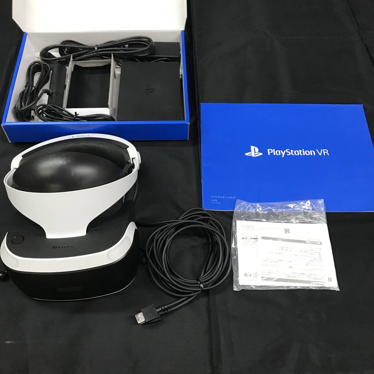 gl171 送料無料！カメラスタンド無し動作品 SONY ソニー PlayStation VR PSVR CUH-ZVR2 VRヘッドセット プレイステーションVR_画像2