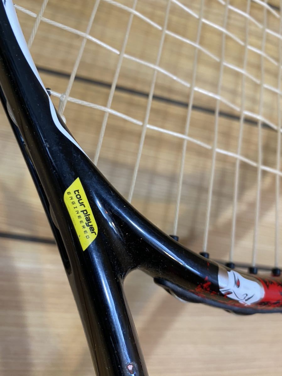  technni fibre T-Figit320 samurai racket G3 * for competition hardball tennis racket case attaching 