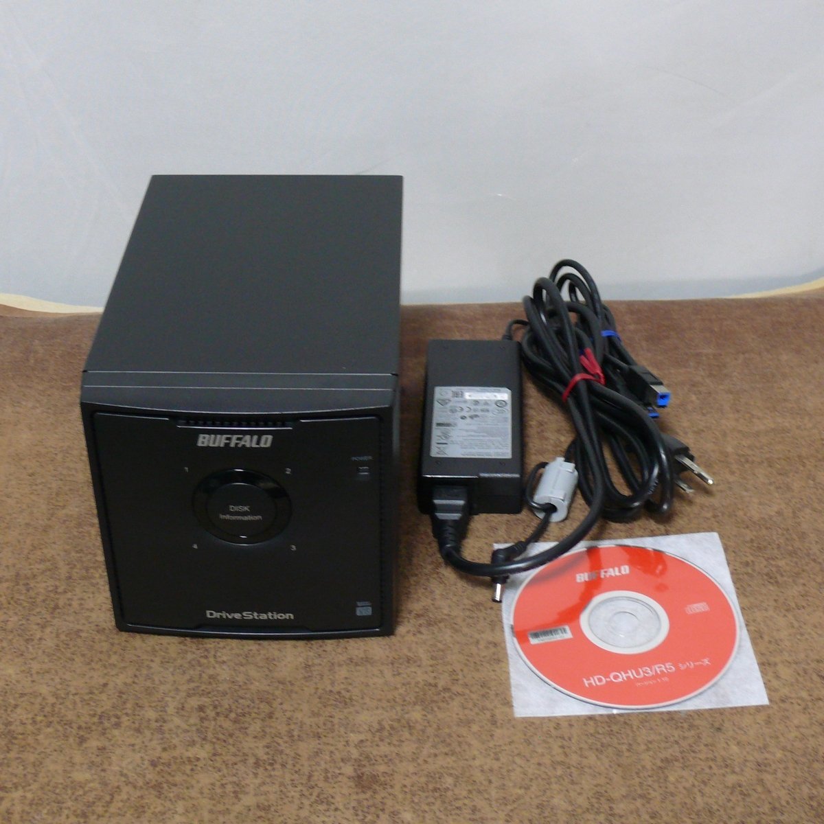 yb009/Buffalo DriveStation HD-QH16TU3/R5 動作品(計16TB)