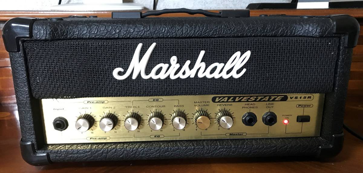 Marshall 英国製 ギターアンプ VALVESTATE VS15R リバーブ搭載 改 ヘッドアンプユニット 自作加工品 その7